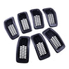 Jeep Cherokee Front Honeycomb Mesh Grille Trim Cover (2014-2018)