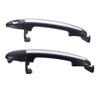 Hyundai Santa Fe CM 2 x Left & Right Outer Door Handle Chrome (2006–2012)