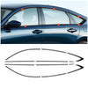 Honda Accord Black Titanium Window Side Molding Cover Trim (2023-2024)