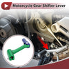 Bosuer Cheetah Green Blue Folding Gear Shifter Lever