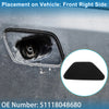 BMW 528i (2011-2016) Black Washer Nozzle Cover Cap Front Right