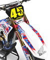 Honda CRF 450 (2008) - HAWK Style Stickers & Decals Graphics Kit