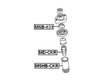 Mitsubishi Lancer Mirage Rear Shock Absorber (1992-1996)