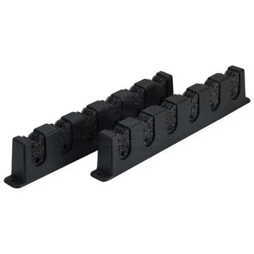 Rod Storage Rack Lightweight Polyprop with PE Foam Pads 6 Gang Relaxn
