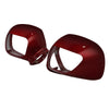 Honda Goldwing GL1800 Red Rear View Mirror Covers (2001-2017)