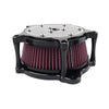 Harley Touring Street Road Glide Red Clarity Air Cleaner Intake Filter (2017-2024)
