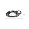 Mini Cooper R55 R56 R58 Carbon Fiber Engine Start Stop Key Panel Cover Trim