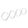 Audi A1 S1 AC Vent Outlet Inner Ring Trim Silver (2010-2018)