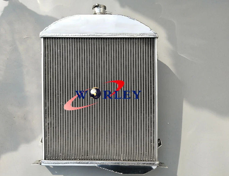 Ford Model A Heavy Duty 3.3L L4 Aluminum Radiator (1928-1929)