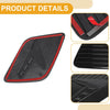 Kia Niro 2022-2025 Carbon Fiber Black Fuel Tank Door Cap