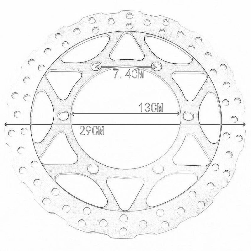 Kawasaki Ninja 250R Front Brake Disc (2008-2012)