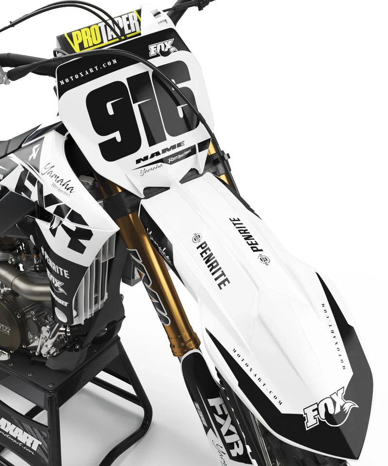 Yamaha YZF 450 (2010-2013) BURN STYLE Stickers Custom Graphics Kit