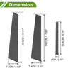 BMW 3-Series (1999 - 2005) Carbon Fiber 6 Pcs Door Pillar Window Trim