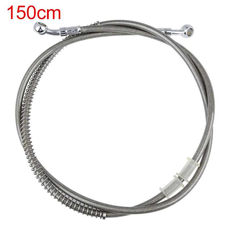 Motorcycle Stainless Steel Clutch Hydraulic Oil Hose Line 150cm