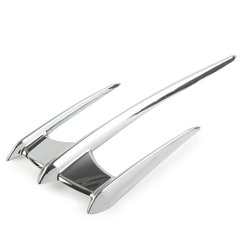 Honda Goldwing GL1800 Chrome Fairing Trunk Lid Accents (2001-2011)