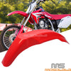 Honda CR100 / 125 / 250, Yamaha TTR230 / 250, Suzuki DR100 Red Front Fender Mudguard