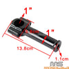 Harley Softail Slim Low Rider Dyna 1'' Handlebar Riser Clamps (2012-2023)