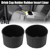 Ford F-150 2 x Rear Row Center Console Drink Cup Holders (2009-2014)
