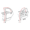 Toyota Corolla 1991-1998 Door Weatherstrip Set