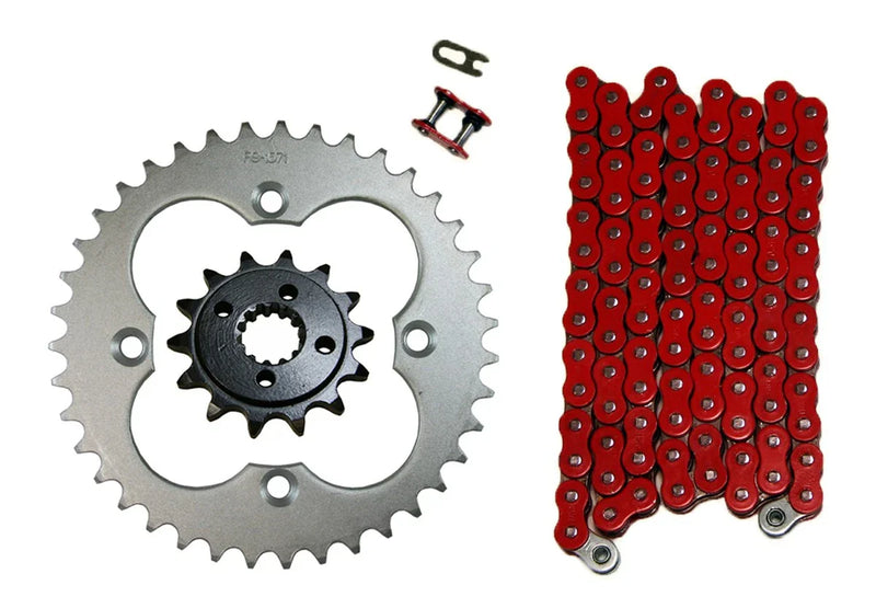 Red Drive Chain & Sprockets 520x94,14/39 / Honda TRX400EX/TRX400X (2005–2014)