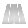 Dodge Ram 4 Pcs Silver Tone Pillar Window Trim (2019-2023)