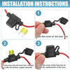 3 x DC 12V Car ATC Blade Style Mini Fuse Holder with 20A Fuse