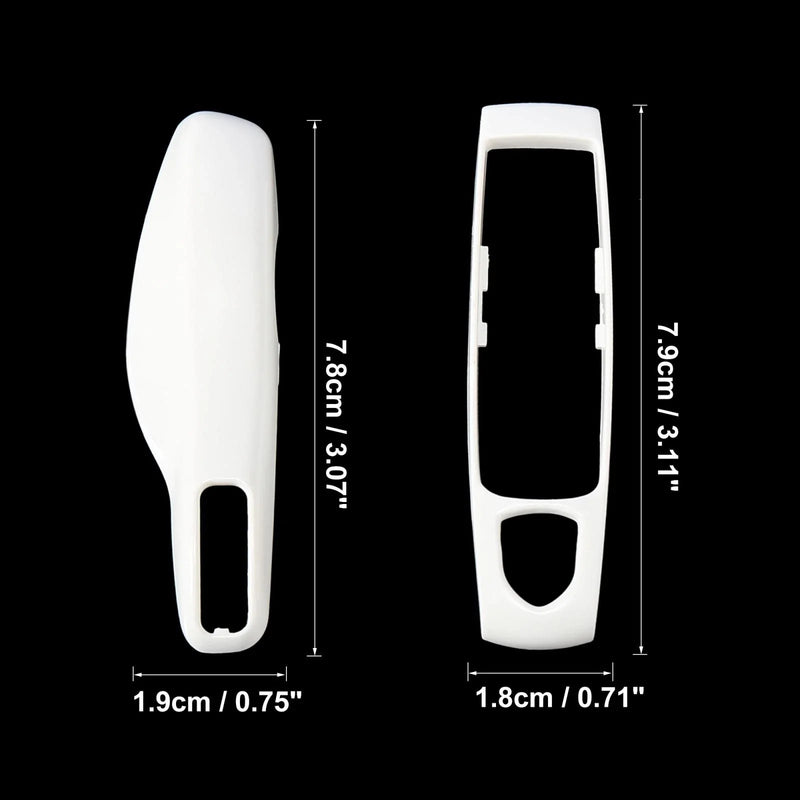 Porsche Cayenne Macan White Car Remote Key Cover Set (2014-2023)