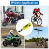 Motorcycle Handlebar Lock Universal Scooter Bike Throttle Grip Yellow