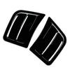 Subaru Impreza WRX STI Black Front Bumper Side Air Vent Covers (2008-2014)