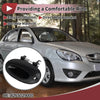 Hyundai Elantra Front Left Black ABS Exterior Door Handle (2011-2016)