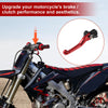 Honda CRF450R CRF450RX Red Short Brake Clutch Levers 1 Pair