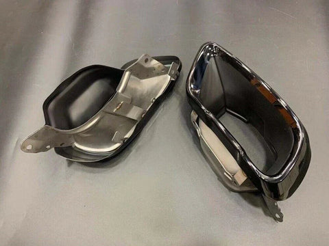 BMW X5 X6 X7 M Sport Rear Tail Exhaust Muffler Pipe Tips (2019-2023)