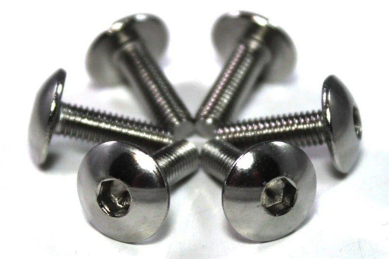 Kawasaki Verkleidung Schrauben 10x m5 x16mm Pfanne Pilz Knopf Allen