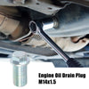 Dodge M14x1.5 Engine Oil Drain Plug Screws w/ Seal Rings