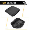 Dodge Ram Microfiber Leather Carbon Fiber Black Armrest Cover