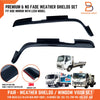 Isuzu NPR 150 175 NKR Door Visor Weather Shield Rain Guard (2007-2022)