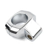 Harley Dyna, Fatboy Chrome Handlebar Mirror Mounting Clamp (2006-2023)