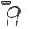 Honda Civic (2006-2011) Black Trunk Lid Fuel Door Release Cable