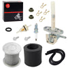 Honda XR80R XR100R CRF80F CRF100F Air Filter Holder Kit + Fuel Valve Petcock