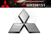 Mitsubishi Lancer Evolution Rear Trunk Emblem Ornament (2001–2007)