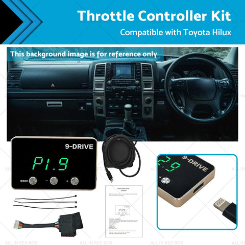 Toyota Hilux V6 2WD & 4WD 9 Mode EVC Throttle Controller (2005-2015)