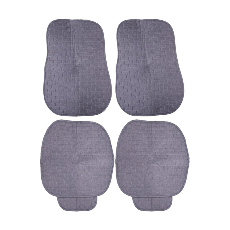 Auto Truck Gray Fabric Car Front Seat Covers