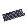 Buick Allure A/C Climate Control Button Decal (2005-2009)