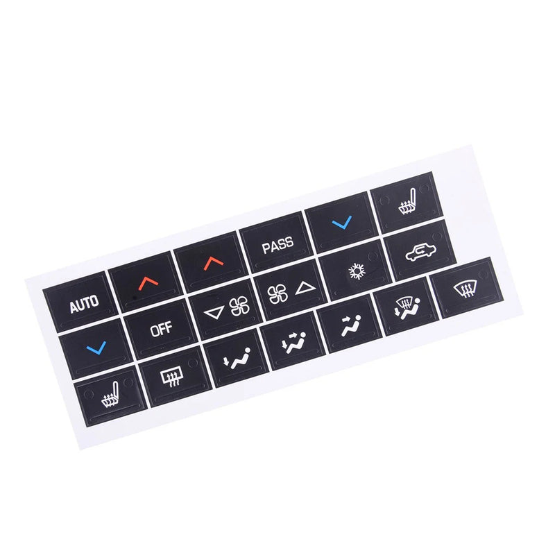 Buick Allure A/C Climate Control Button Decal (2005-2009)