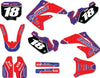 Honda CR 85 (2002-2014) Clipper Style Stickers Custom Graphics Full Kit