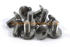 Honda CBR 600 900 1000 Fireblade 10x m6 x 12mm Allen Pan Inox carenatura Bulloni