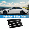 Porsche Panamera 4 Pcs Black Windshield B Pillar Trim Garnish (2010-2023)