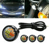 12V 15W 4pcs LED Car Lights White Yellow Daytime Running Signals