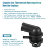 Chevy Aveo Engine Coolant Thermostat Housing Assembly (2004-2008)