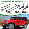 Dodge 8x Front Suspension Kit Tie Rod Ends Sway Bar Link Ball Joint